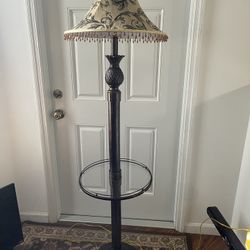Floor Lamp Dimmable 64”H X 16”D In Good Condition $20 Firm On Price