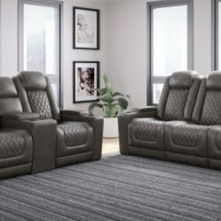 Brand New Power Sofa And Loveseat 