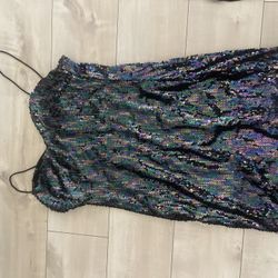 Dress Sequins Size M/L 