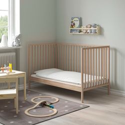 IKEA Baby Crib Solid Wood