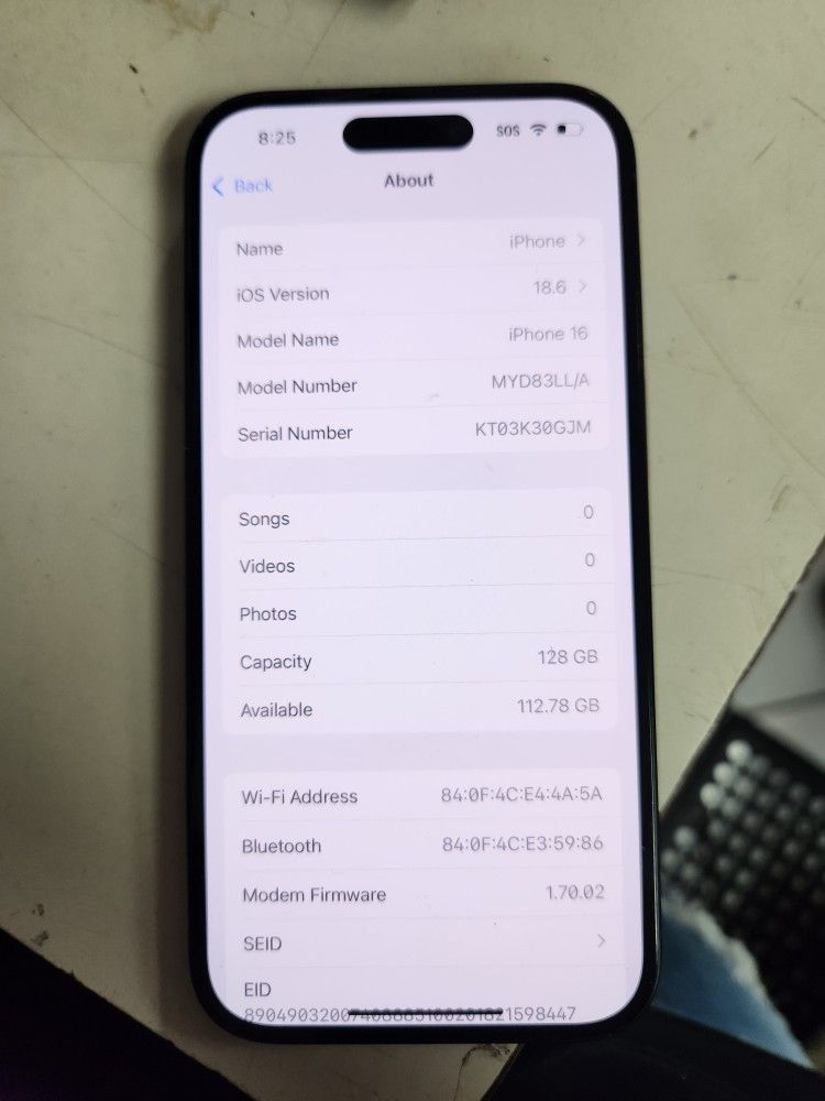 IPhone 16 Metro Only 