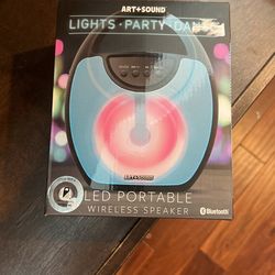 NEW Wireless Bluetooth Speaker (LED Portable)