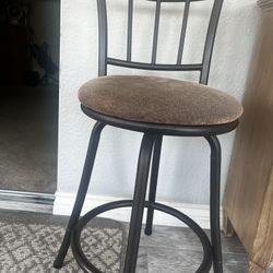 Swivel Bar Stools -  Set of 3