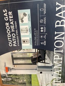 Outdoor gas patio heater