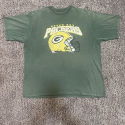Old School vintage Reebok Green Bay Packers shirt Size XL