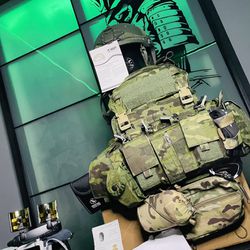 Limited Time Offer RECCE chest rig/avs setup (multicam tropic )