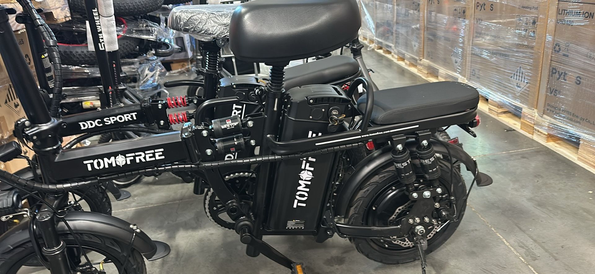 DDC M1 Electric Bike - 700W Motor, Foldable, Long Range - Brand New for $369!