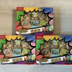 Pokemon Ascended Heroes First Partner Deluxe Pin Collection Box