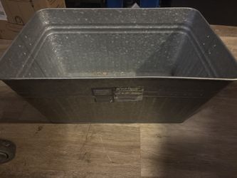 Large Galvanized Tub