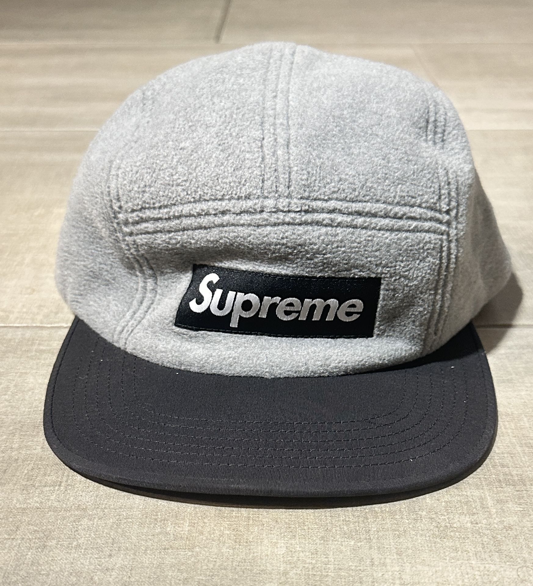 Supreme Polartec Fleece Fitted Camp Cap S/M FW15