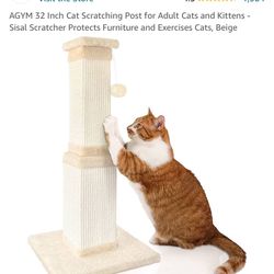 New Agym 32” Cat Scratching Post