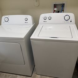 Washer and dryer set