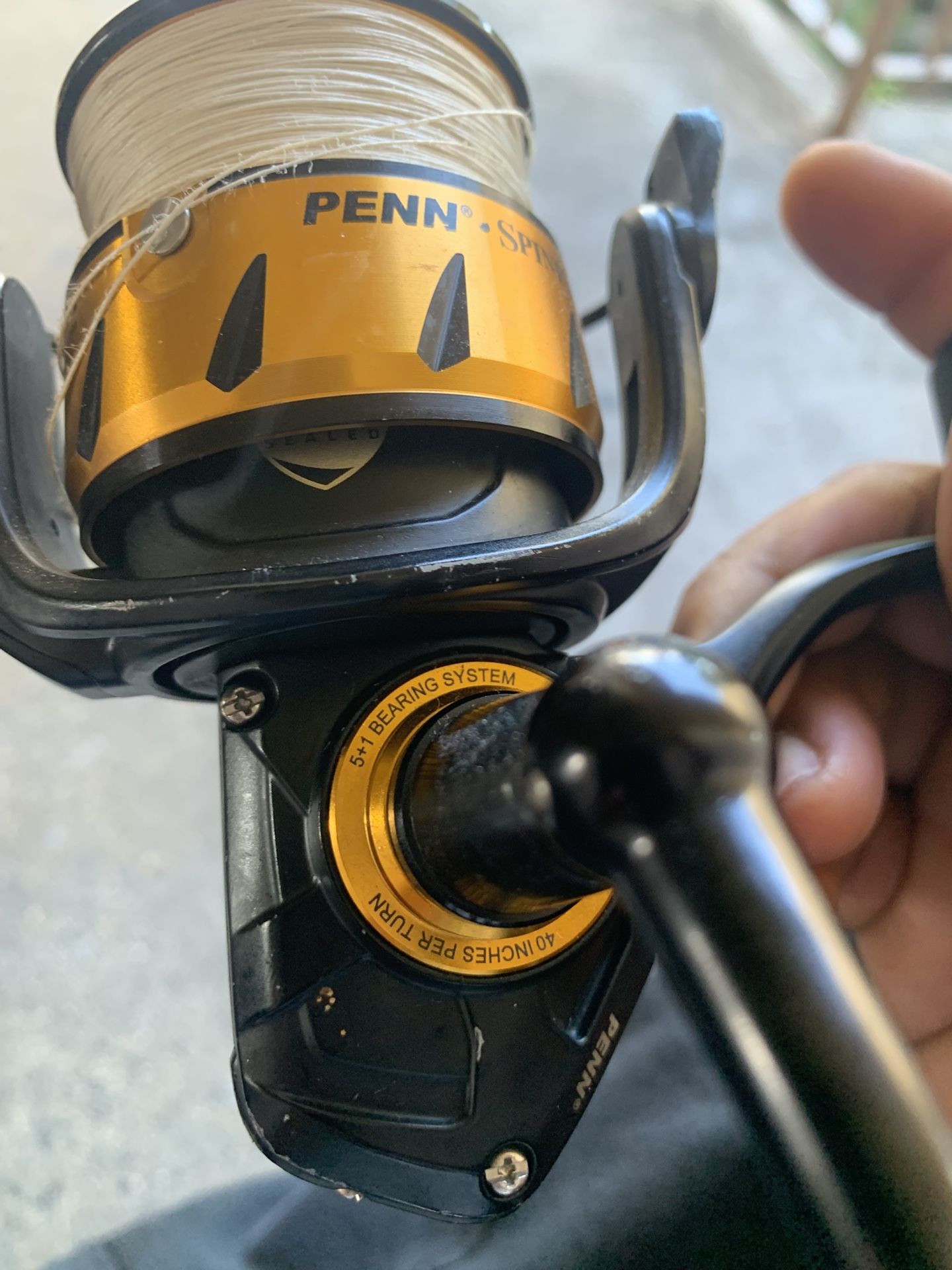 Ugly Stick (BigWater) & Penn (Spinfisher VI Reel)
