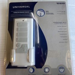 Harbor Breeeze Universal Ceiling Fan Control #0745359 New