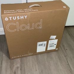  TUSHY Cloud Electronic Bidet Heated (Retail: $329.00)
