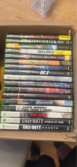 Xbox and Xbox 360 games