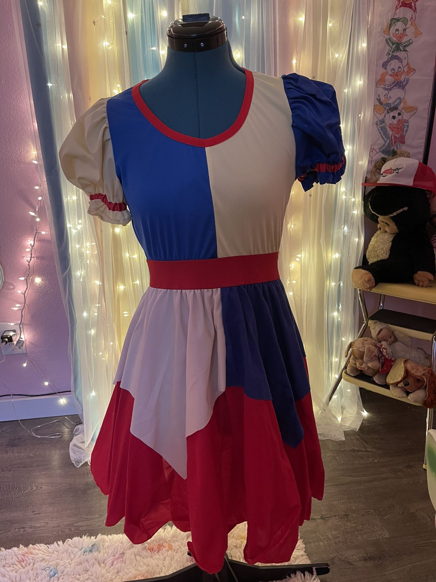 Lolita Style Clown Inspired Dress / Costume Cosplay 