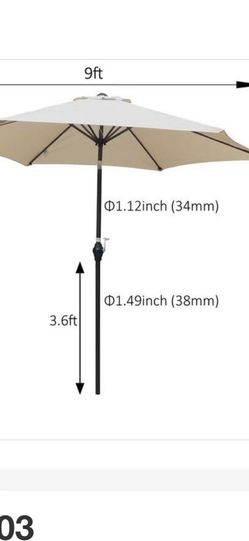 New High Quality Umbrella 9ft