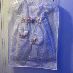Baptism Dress/ vestido de bautismo