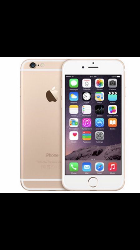 iPhone 6 128g in white/gold