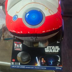 STAR WARS OBI-Wan Kenobi LOLA Droid - Muñeca de peluche LO-LA59 Disney Plus de 8 pulgadas