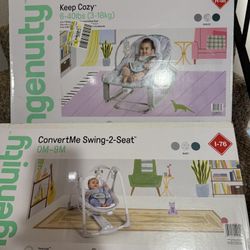 New Baby Swing And Rocker