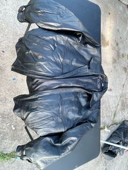 Two leather jackets—both for $100.