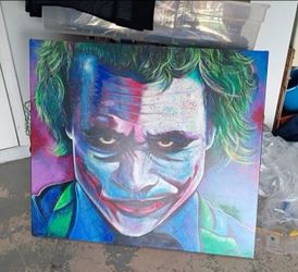Joker painting