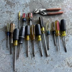 Tools, Mainly Screwdrivers. All For $8