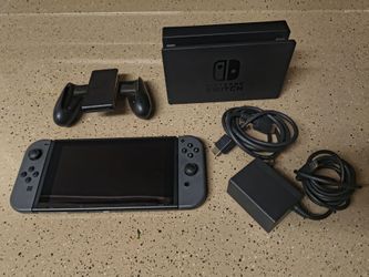 Nintendo switch with dock and controller