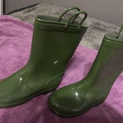 Kids Rain Boots Size 4
