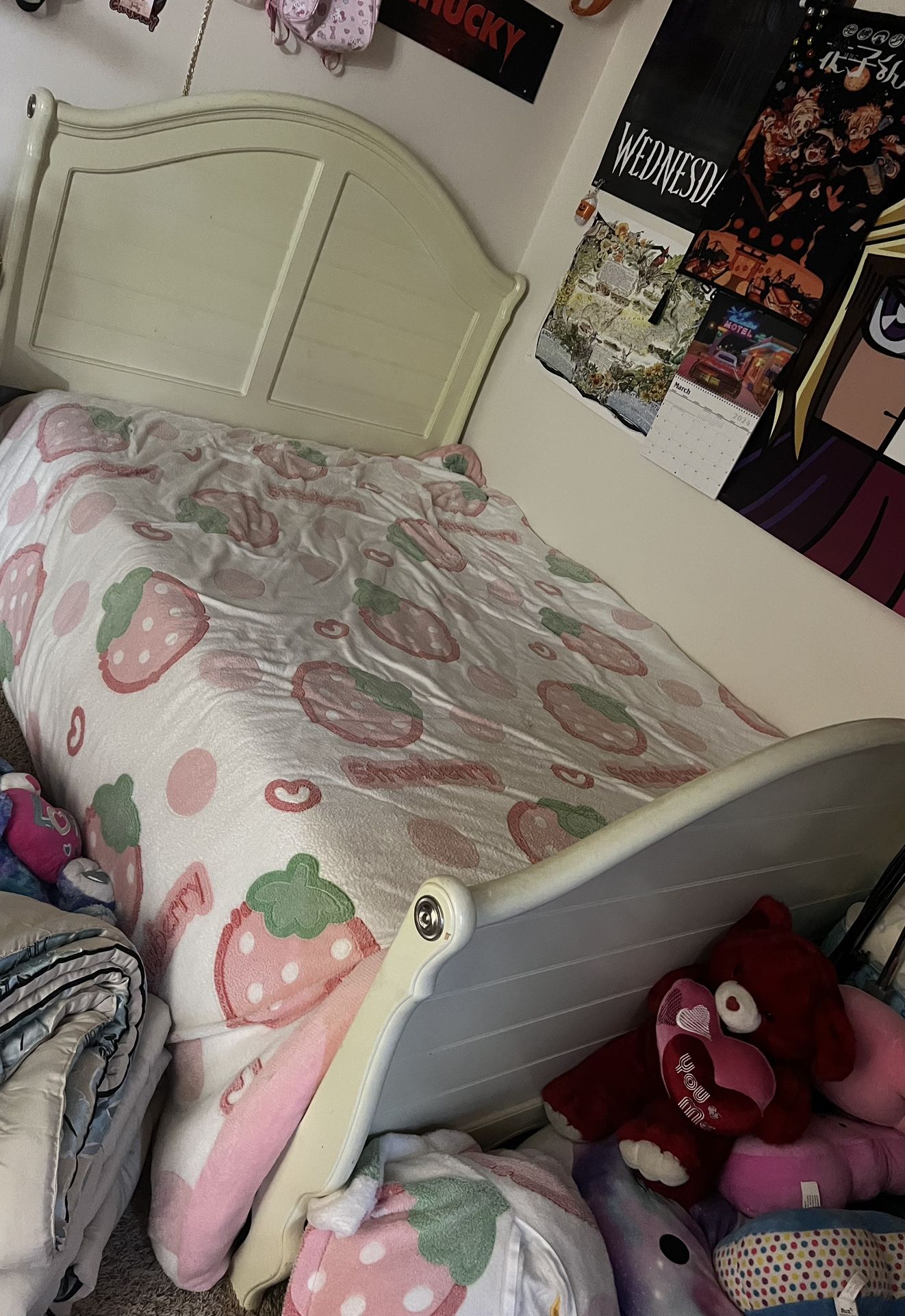 Full Set Bed Set That Comes With Desk