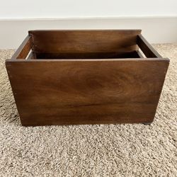 Wooden Storage Basket