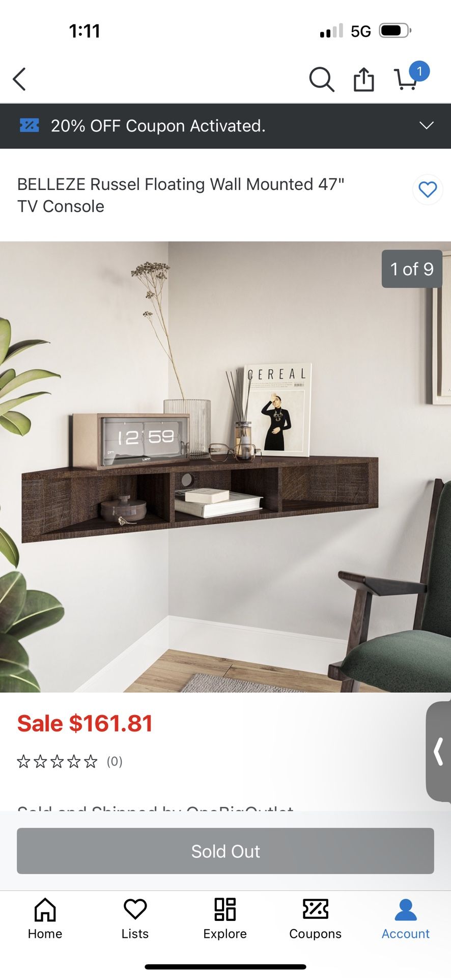 Bed Bath & Beyond Corner Desk