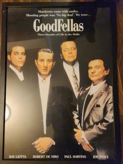 Goodfellas Move Poster Framed