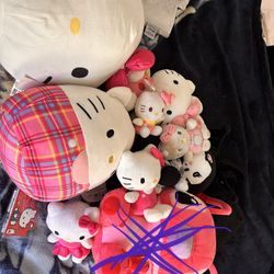 Hello Kitty Plushies 