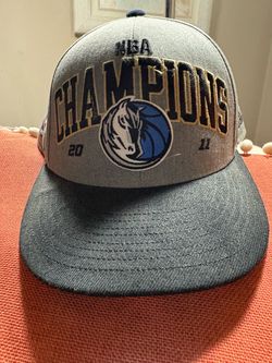 DALLAS MAVERICKS 2011 NBA CHAMPIONS ADIDAS ADJUSTABLE BASEBALL HAT