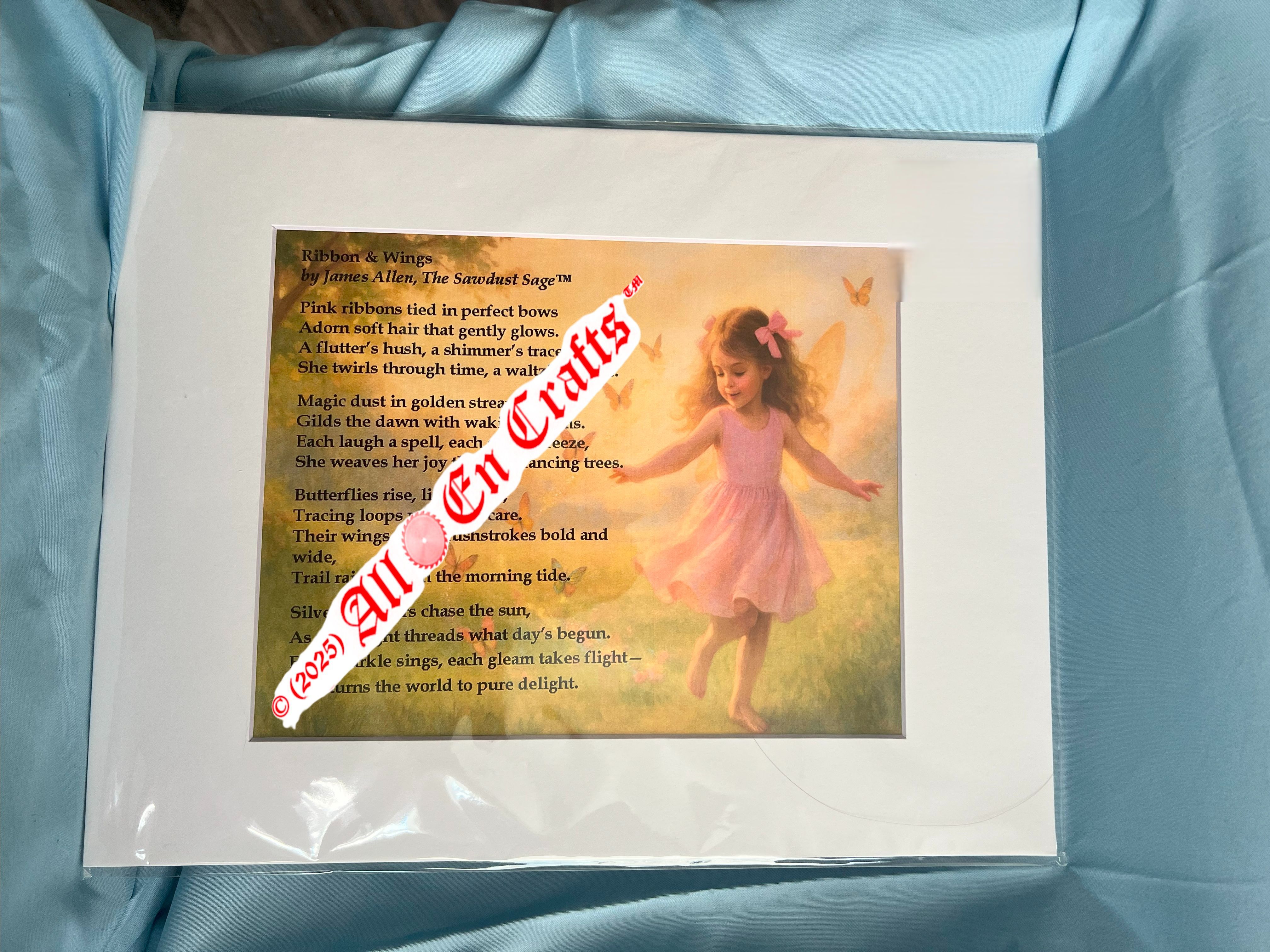 Sawdst Sage™ Original Work - Ribbon and Wings