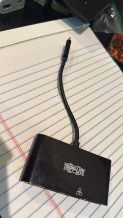 Type-c to hdmi/type-a/ethernet adapter