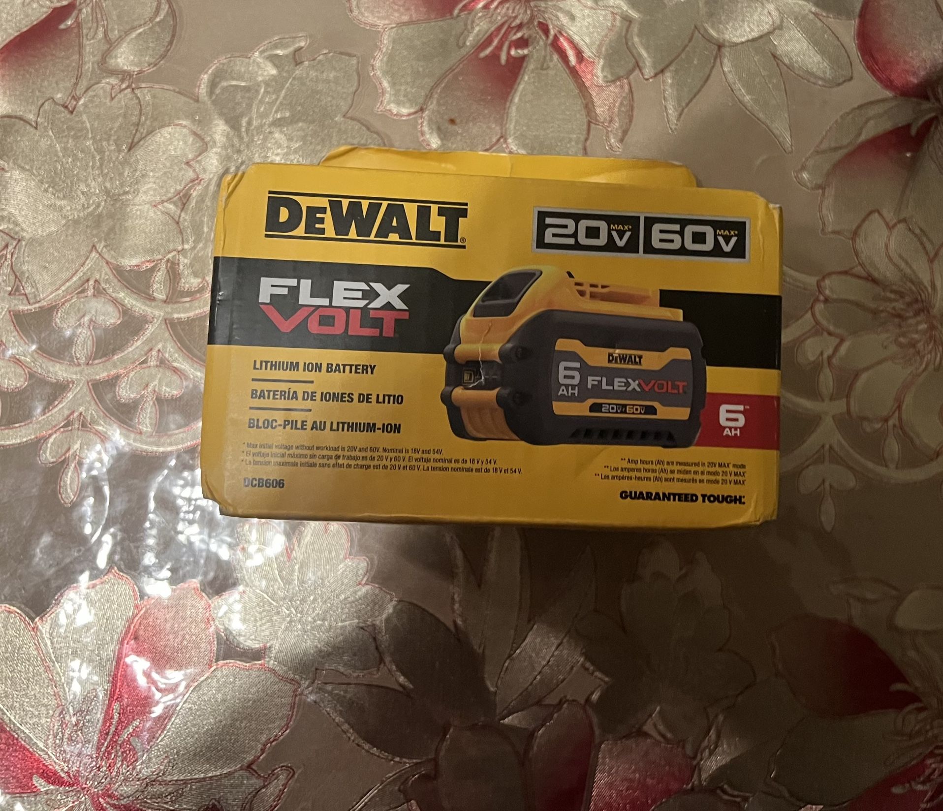 Dewalt Flex 6AH V60
