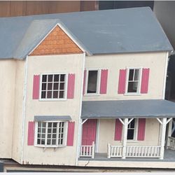 Real Wood Dollhouse 