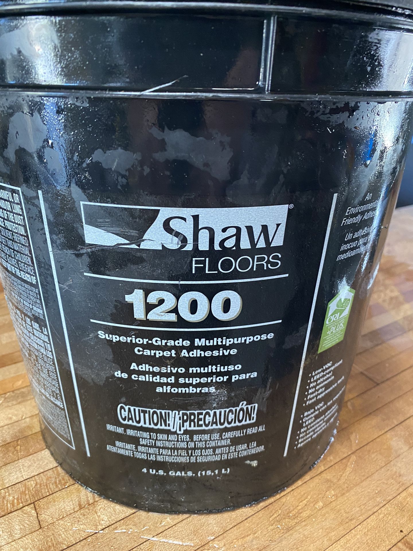 Shaw Carpet Adhesive 4 Gallons Brand New