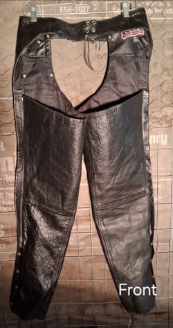 Leather Club genuine leather Riding Chaps