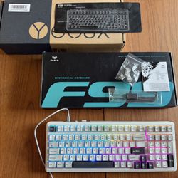 AULA F99 Wireless Mechanical Keyboard - RGB Backlit Computer Gaming Keyboard