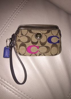 Coach wristlet