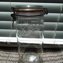 New Le Parfait 1.5L Super Jar - Airtight French Glass Canning Jar