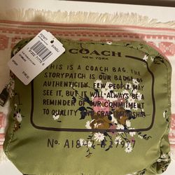 Pink Coach Backpack