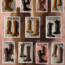 Brand New Ladies Boots Size Are On Each One
