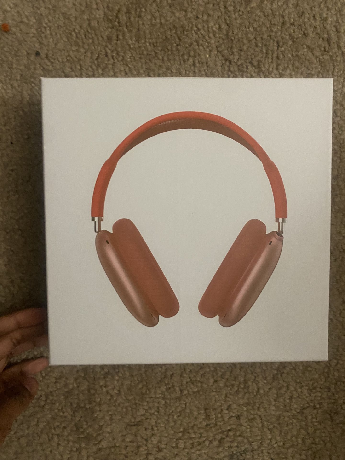 Red Airpod Maxes