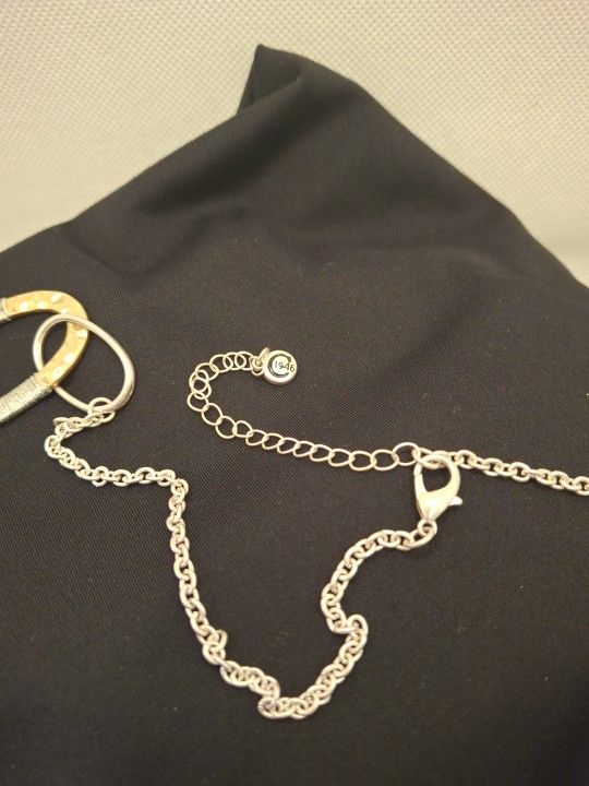 Gold Beautiful Necklace Marked 1946.